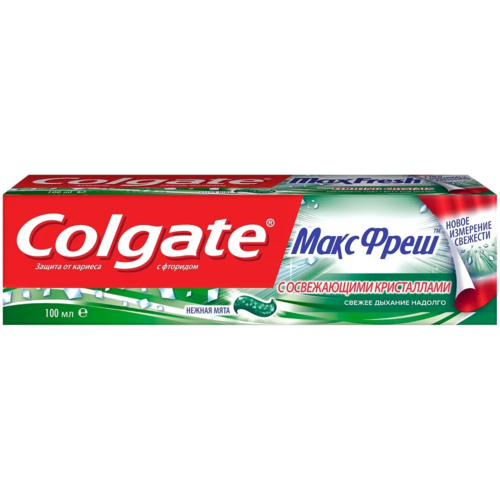 Зпаста Colgate Макс Фреш Нежная мята 100 мл 259₽