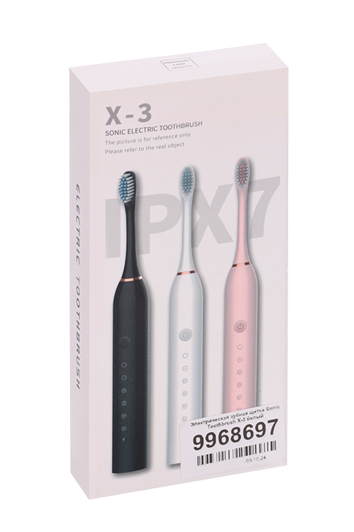 

З/щетка Sonic Toothbrush X-3 электрическая белая