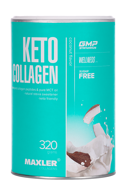 Keto Collagen MAXLER Кокос 320 г 1391₽