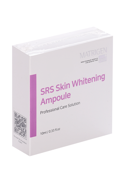 

Сыворотка Matrigen SRS Whitening д/мезотер лица руками/аппаратом, 10 мл, ампула