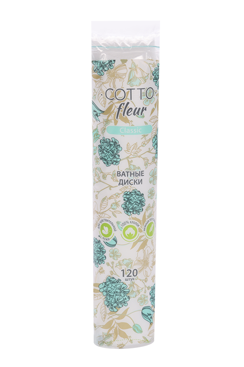 

Ватные диски Cotto Fleur classic, 120 шт
