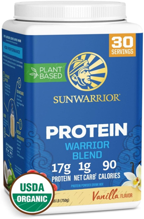 

Протеин (Protein) Sunwarrior с ванильным вкусом (Vanilla), порошок 750 грамм