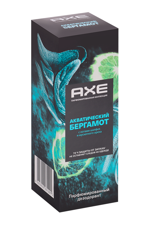 

Дезодорант-аэрозоль AXE Акватический Бергамот, 150 мл