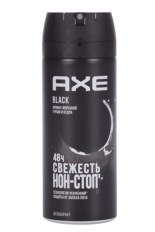 Дезодорант-аэрозоль AXE Блэк, 150 мл