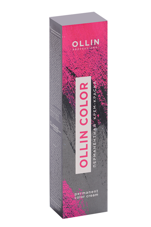 Крем-краска Ollin Professional COLOR перманентная шатен 4/0 д/волос 60 мл