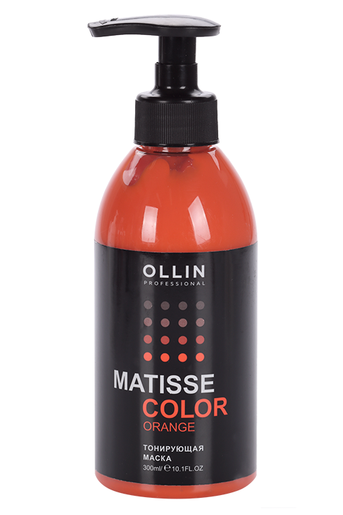 Маска Ollin Professional Matisse Color д/тонирования волос оранж 300 мл