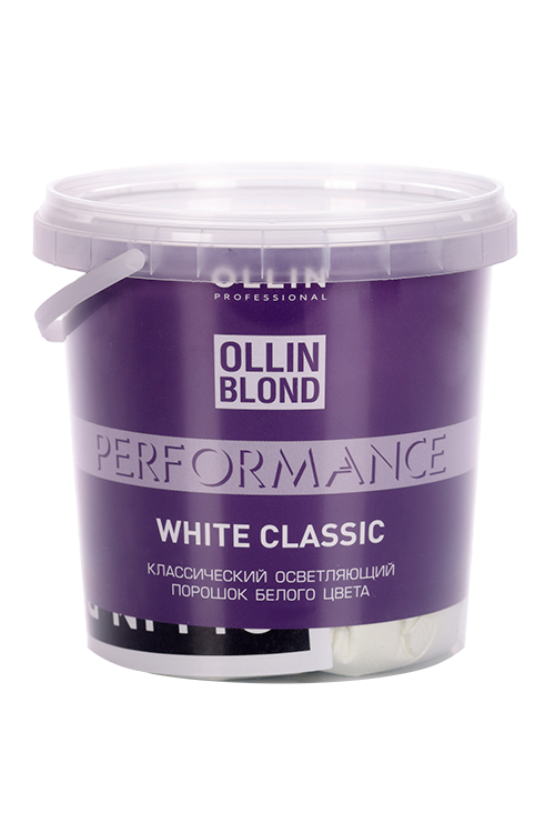 

Порошок Ollin Professional Blond Performance White Classic осветл белого цвета 500 г