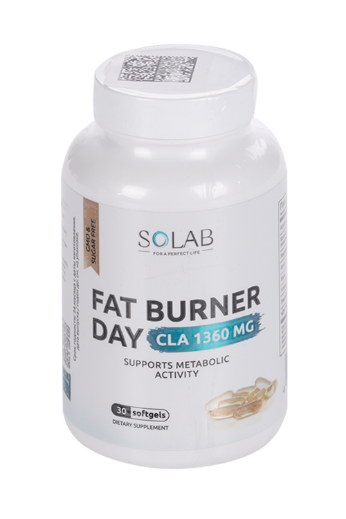 Жиросжигатель Solab Fat Burner Day, 30 шт, капсулы