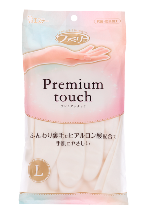 Перчатки Premium touch хозяйственные из винила