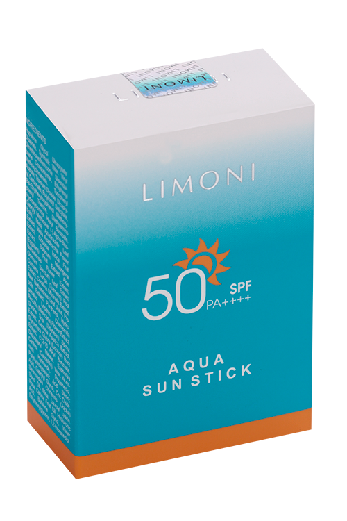 

Стик Limoni Aqua Sun Солнцезащитный SPF 50+РА++++, 16,5 г