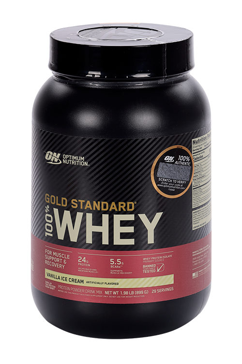 

Протеин Optimum Nutrition Gold Standard 100% Whey 1.98 lb ванильное мороженое, 899 г