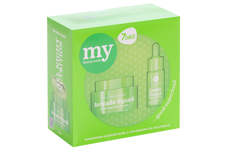 

Набор 7DAYS my beauty face GOOD SUPERFOOD