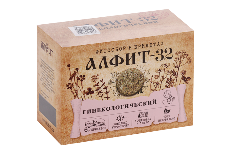 

Алфит-32 гинекологический фитосбор, 2 г, 60 шт