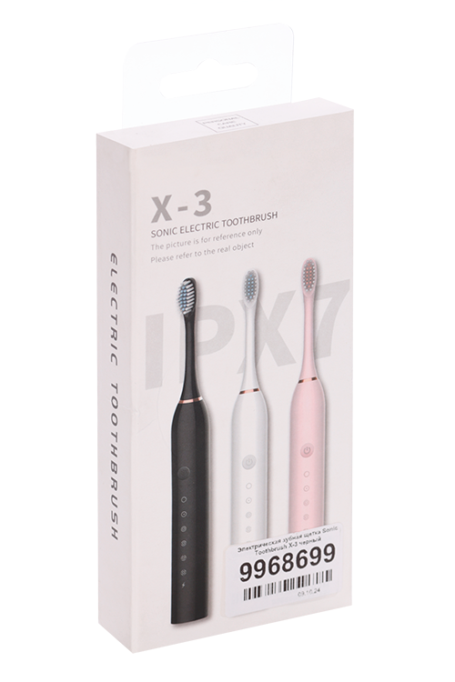 

З/щетка Sonic Toothbrush X-3 электрическая черная