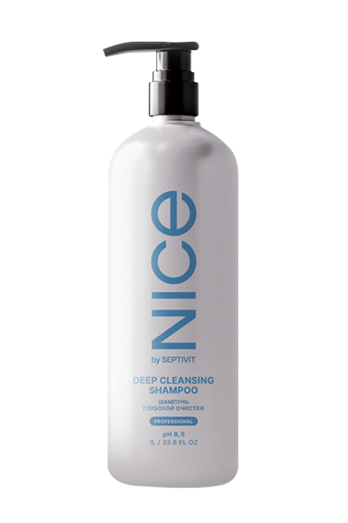 Шампунь NICE by SEPTIVIT дволос глубокой очистки профессиональный 1 л 372₽