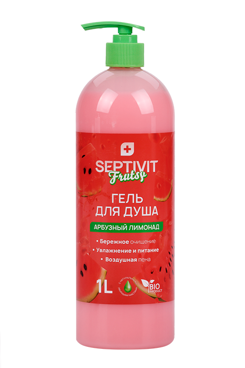 

Гель д/душа SEPTIVIT Frutsy Арбузный лимонад, 1 л