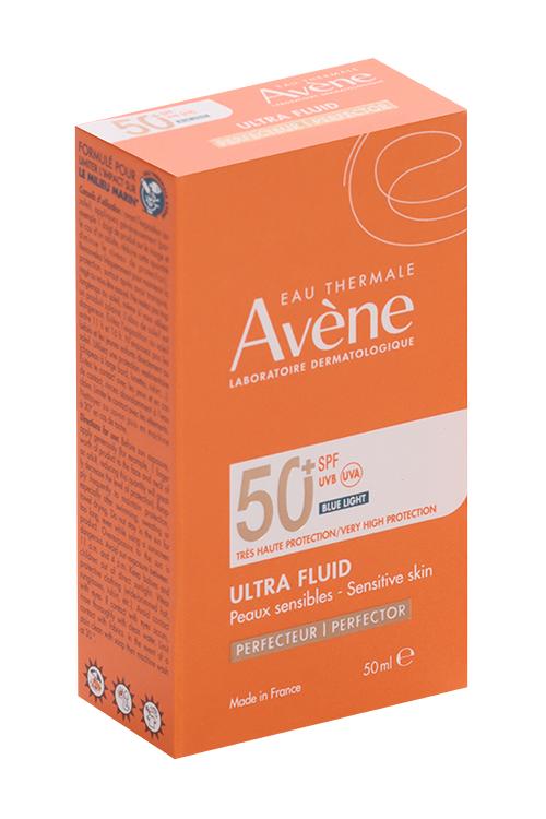 Флюид-перфектор AVENE ультралегкий солнцезащит д/лица SPF50+, 50 мл