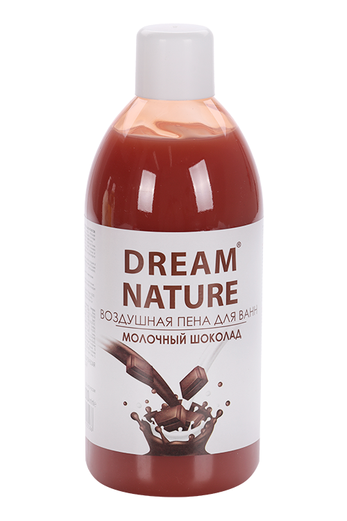 

Пена Dream Nature д/ванн Воздушная Молочный шоколад с шоколадным ароматом, 1 000 мл