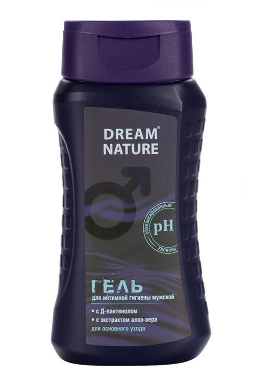 Гель Dream Nature мужской д/интимной гигиены, 250 мл