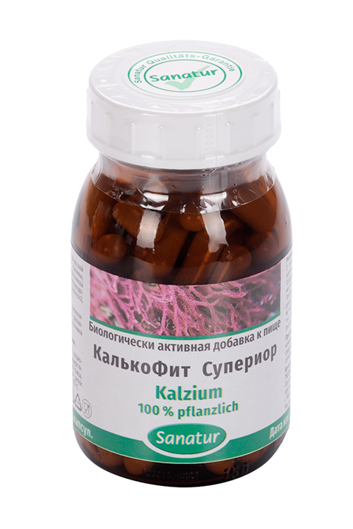 

КалькоФит Супериор Sanatur, 770 мг, 100 шт, капсулы