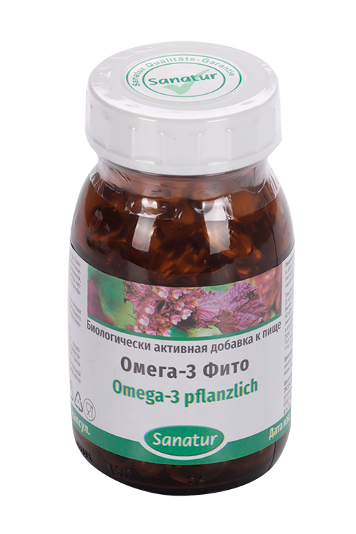 

Омега-3 Фито Sanatur, 709 мг, 120 шт, капсулы