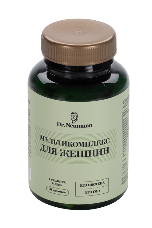 

Витаминно-минеральный комплекс Формула для женщин Dr.Neumann, 90 шт, таблетки