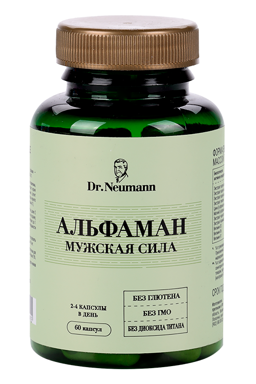 

Альфаман Dr.Neumann, 720 мг, 60 шт, капсулы