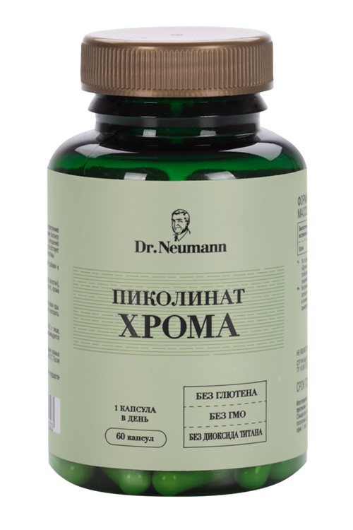 Пиколинат хрома Dr.Neumann, 450 мг, 60 шт, капсулы