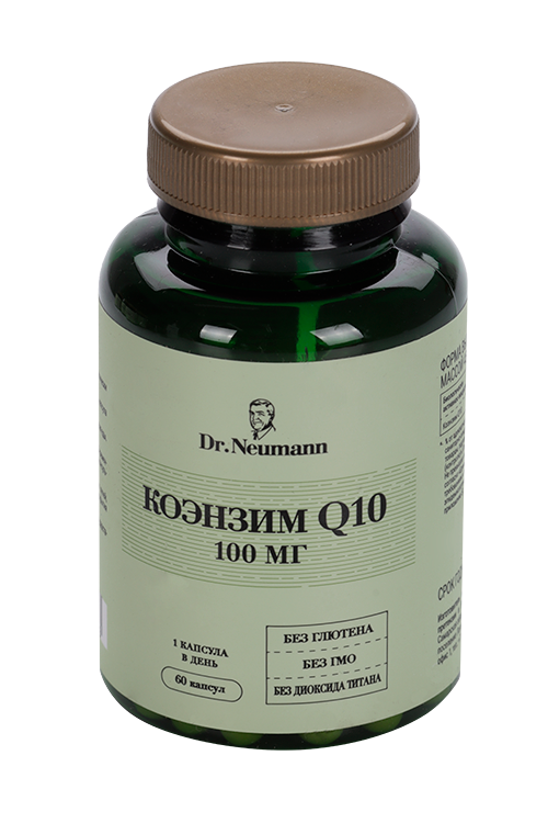 

Коэнзим Q10 100 мг Dr.Neumann, 450 мг, 60 шт, капсулы