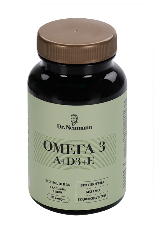 

Омега 3+А+D3+Е Dr Neumann, 90 шт, капсулы