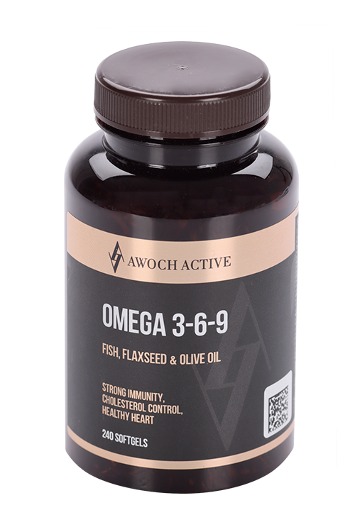 

Омега 3-6-9 AWOCHACTIVЕ, 240 шт, капсулы