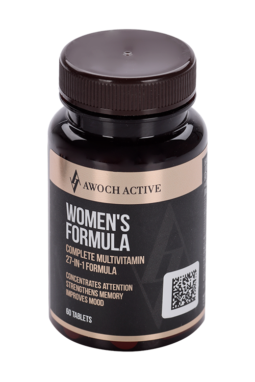 

Витаминно-минеральный комплекс AWOCHACTIVE Womens Formula, 60 шт, таблетки