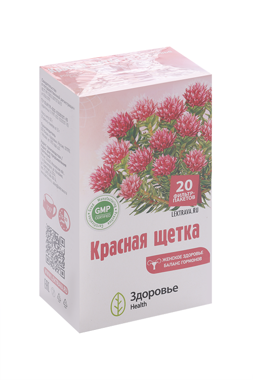 

Красная щетка, 1,5 г, 20 шт, фильтр-пакет