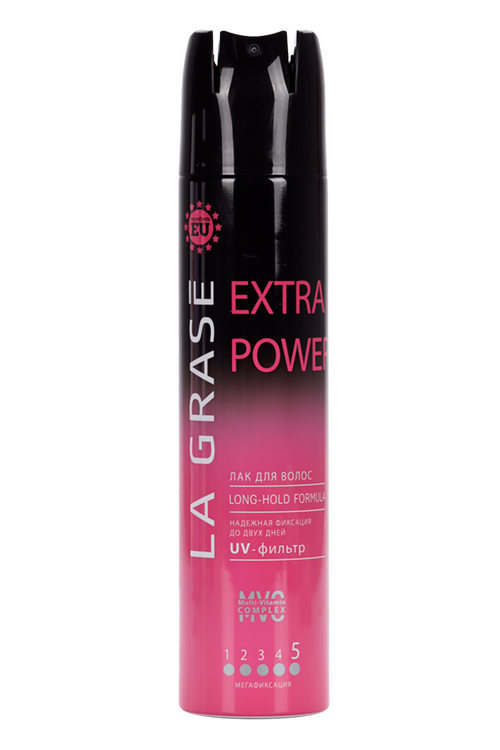 Лак д/волос La Grase Extra Power 250 мл