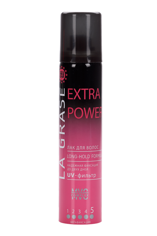 Лак д/волос La Grase Extra Power 75 мл