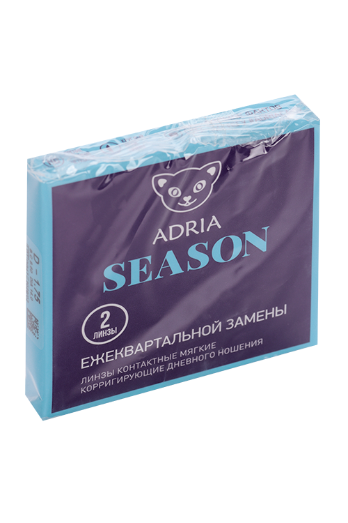 Контактные линзы Adria Season мягкие корригирующие дневного ношения -1.75/14.0/8.6, 2 шт