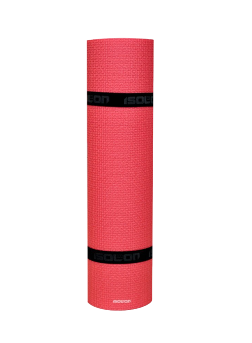 Коврик Isolon Optima Light д/йоги/фитнеса спортивный 1400х500х5 мм красный