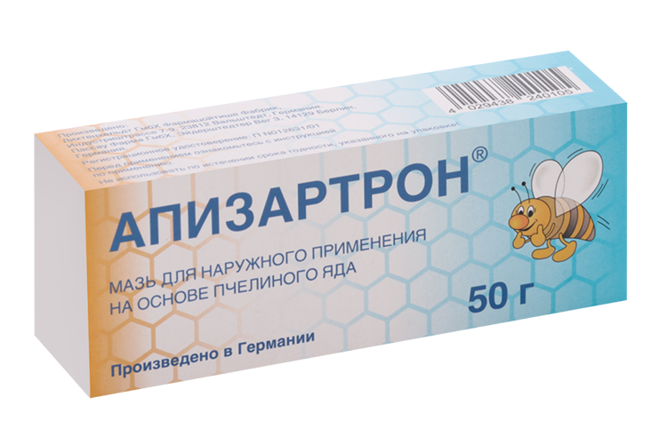 Апизартрон, 50 г, мазь для наружного применения