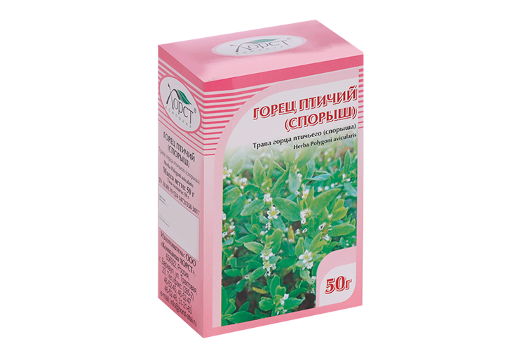 Горца птичьего (Спорыша) трава, 50 г, сырье растительное измельченное (пищ)