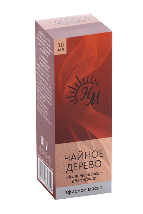 Масло Натуральные масла Чайного дерева эфирное, 10 мл