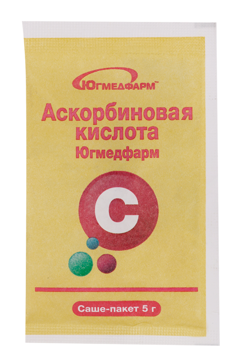 

Аскорбиновая кислота Югмедфарм, 5 г