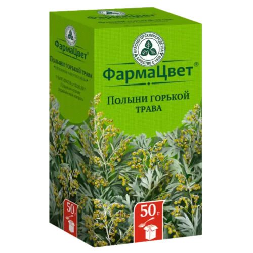 

Полыни горькой трава, 50 г, трава измельченная