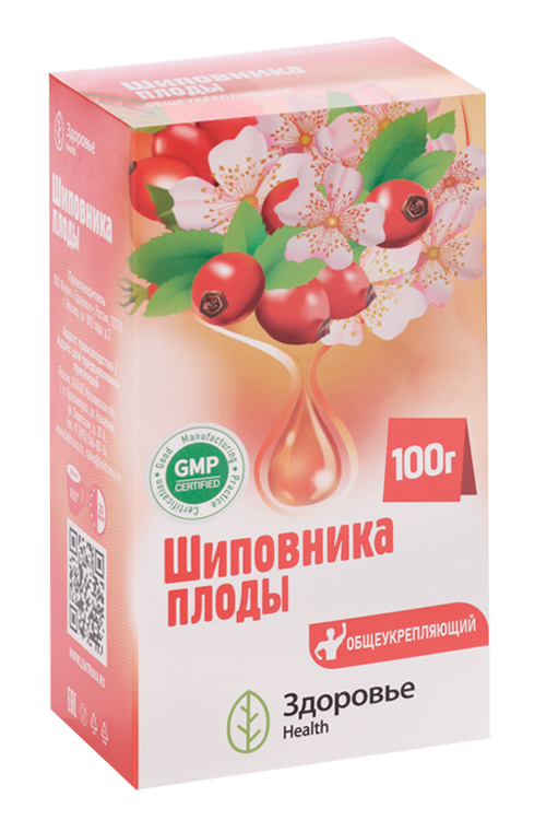 

Шиповник плоды, 100 г, БАД