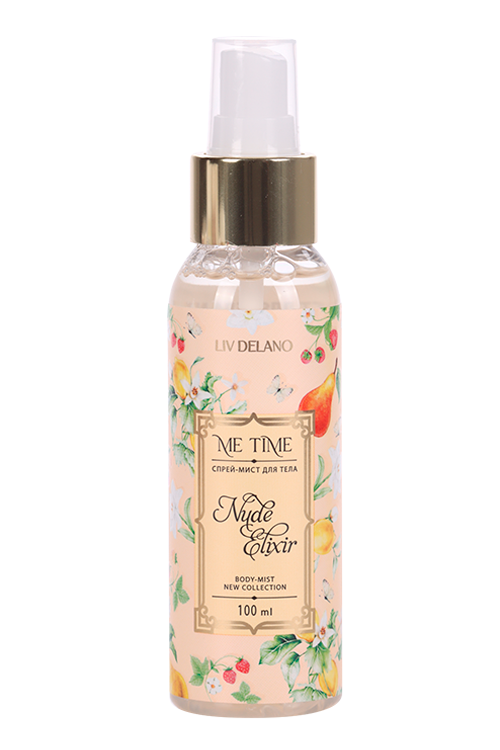 Спрей-мист Liv Delano Nude Elixir д/тела, 100 мл