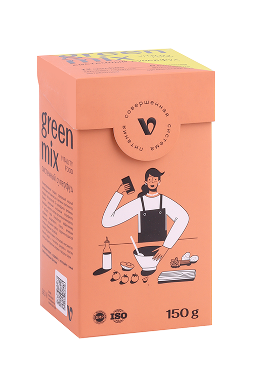 

Виталити Фуд Грин Микс Артлайф, 150 г