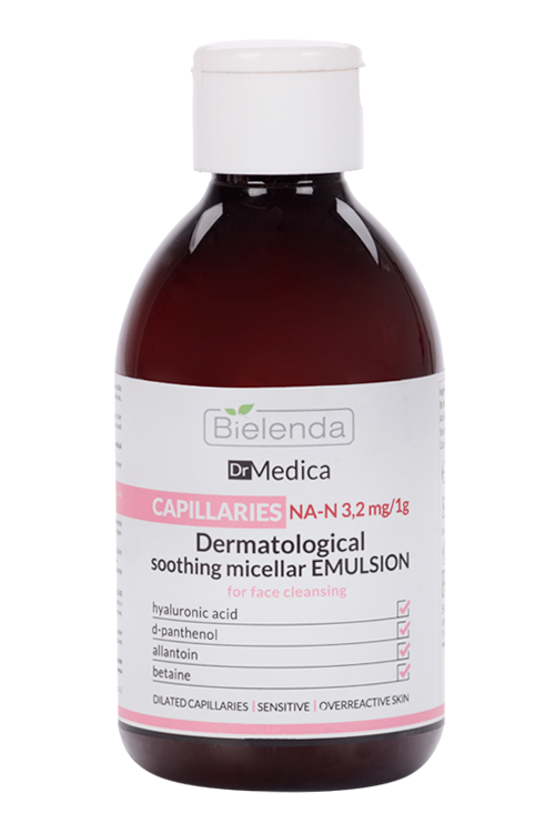 

Эмульсия BIELENDA DR MEDICA CAPILLARY SKIN д/лица успокаивающая, 250 мл