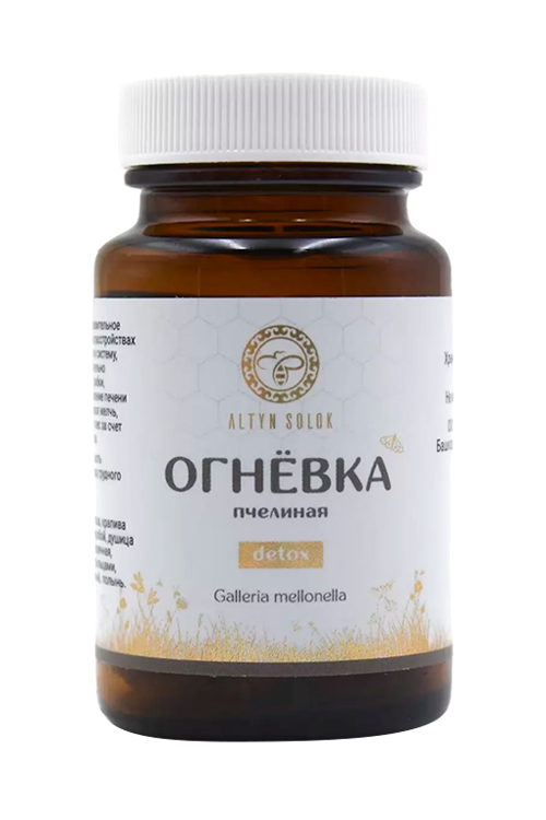 

Огневка пчелиная Altyn Solok Detox, 60 шт, таблетки