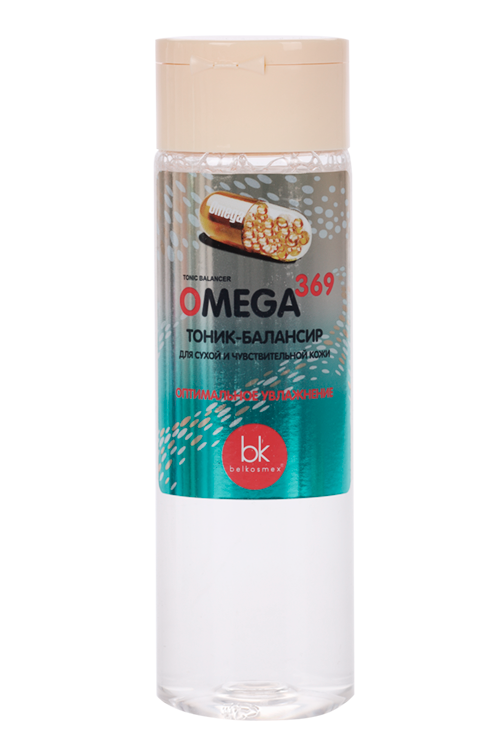 

Тоник-балансир Belkosmex OMEGA 369 д/сухой/чувствительной кожи, 200 мл