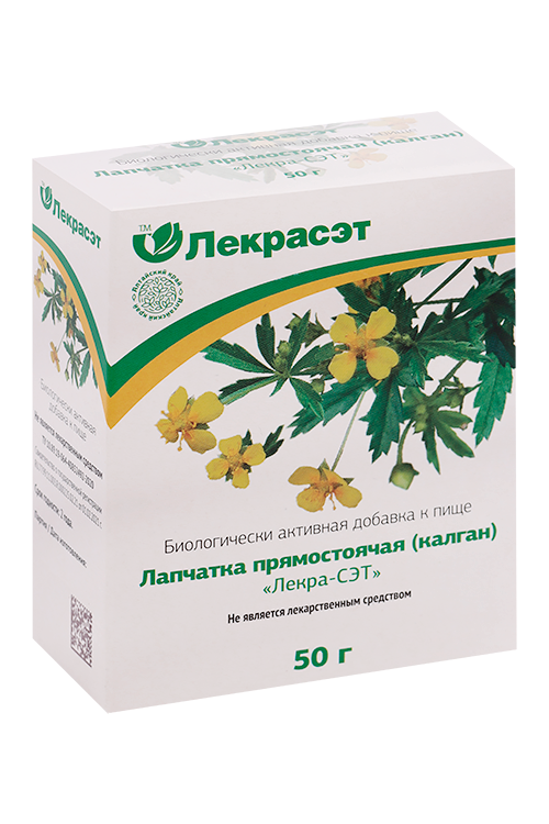 

Лапчатка прямостоячая (калган) Лекра-СЭТ, 50 г