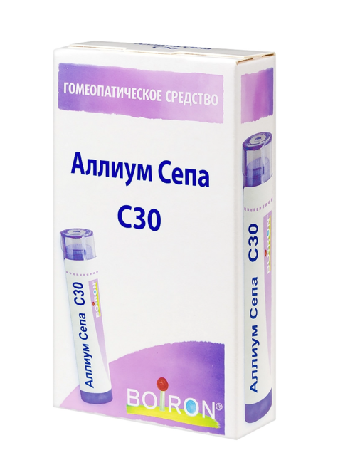 

Аллиум Сепа, 4 г, гранулы гомеопатические C30